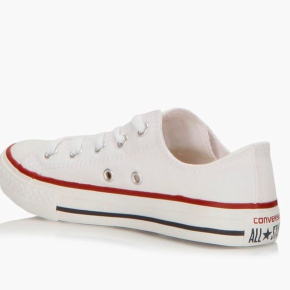 Converse chuck taylor youth (kids) white, sz 2.5 - Picture 2 of 15